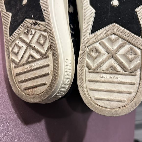 AUTHENTIC WALK’N’DIOR HIGHTOP DEEP BLUE SIZE 36.5 - Picture 11 of 13